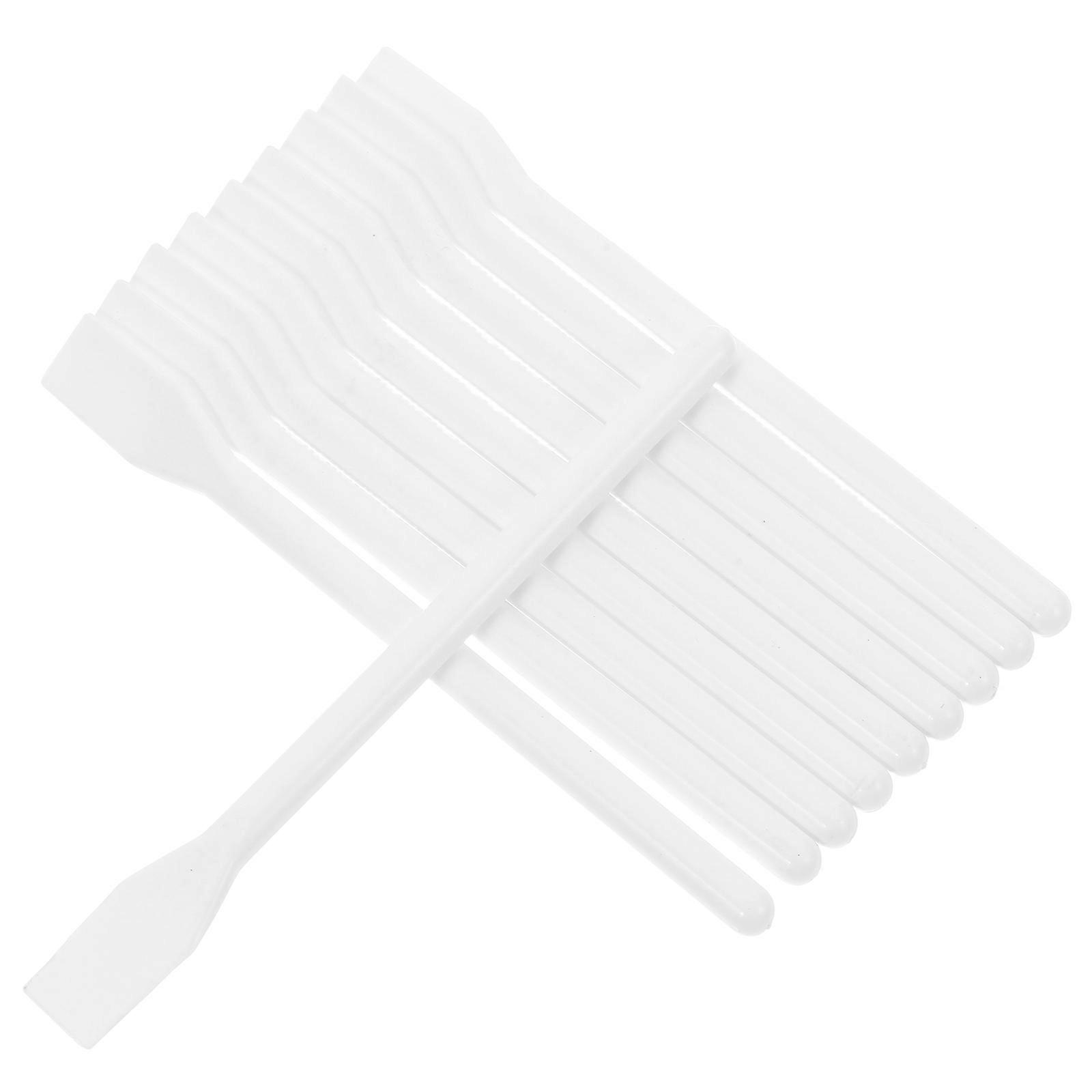 Plastic Glue Spreader for Paint Mixing 10Pcs Plastic Glue Applicator Spatula
