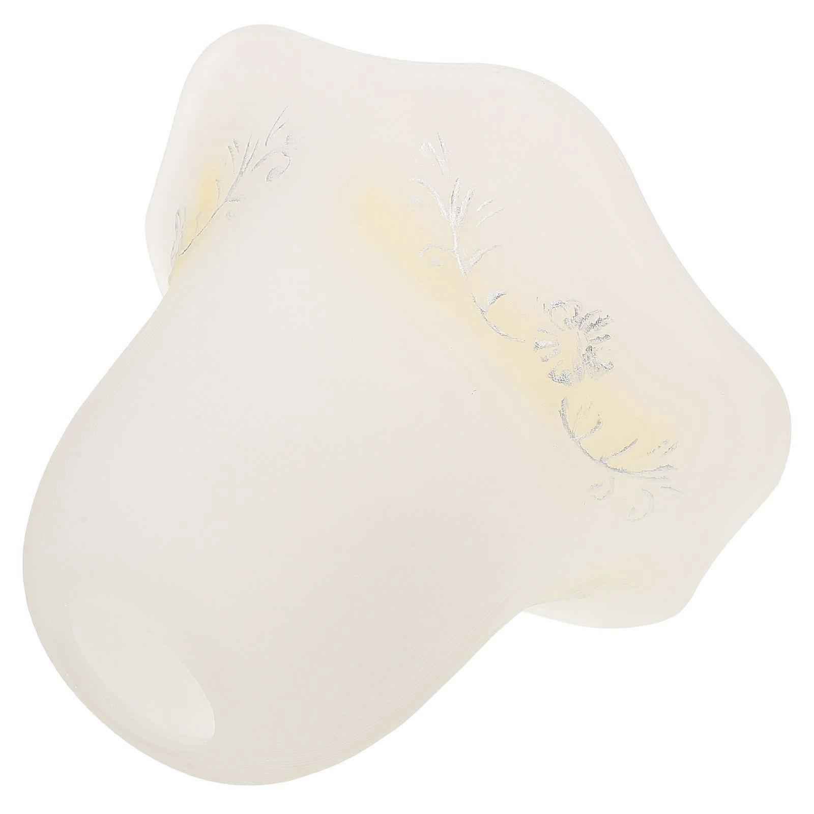 Ceiling Light Shade Glass Lampshade Hollow Design Simple Style For Indoor Atmosphere Creation 1Pcs