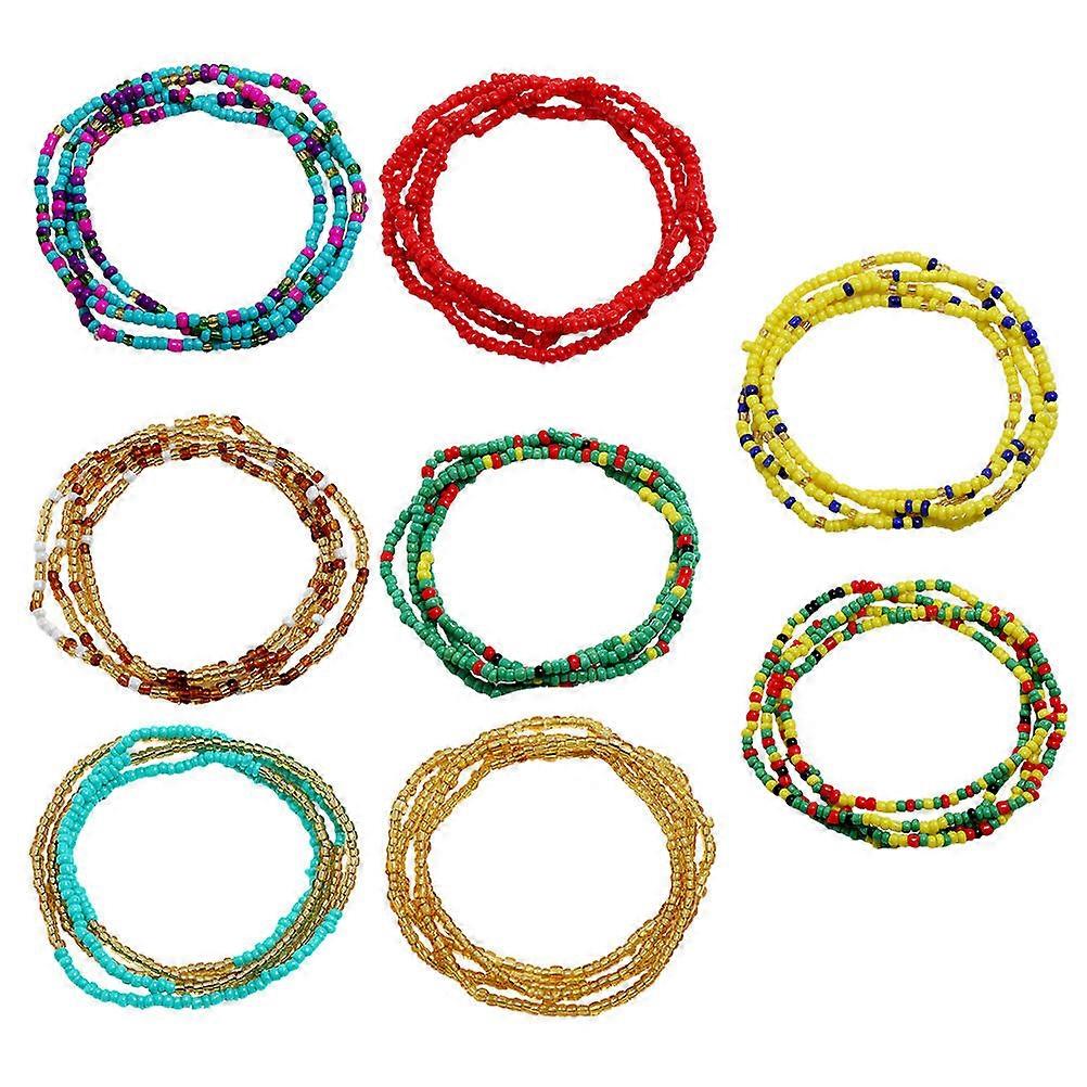 a polished and professional product description based on the title you provided:

 

**8pcs Summer Body Chains Set for Women – Colorful Bead Waist