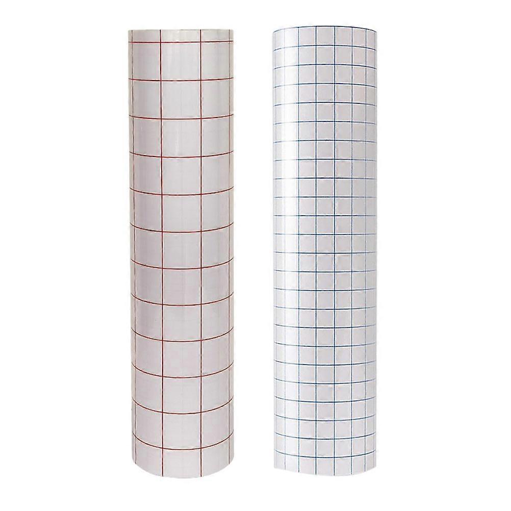 Grid Transfer Tape Pvc Blue Red -Adhesive Grid Alignment Diy Projects Hobbyists 2Pack