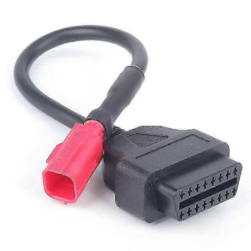 Για Ktm-6pin σε 16pin Obd2 διαγνωστικό καλώδιο συνδετήρων προσαρμοστών μηχανών αυτοκινήτων