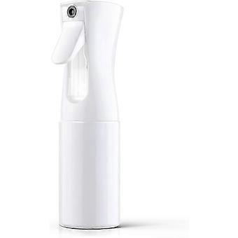 Continuous Spray Hair Water Bottle - 200ml Ultra Fine Mist for Styling and Skin Care White