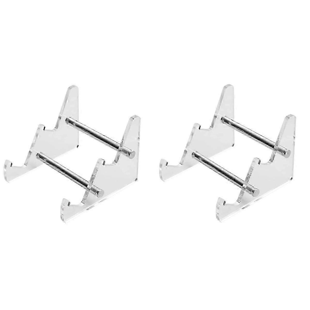 Mechanical Gaming Keyboard Stand Transparent Stand Display Stand DIY Kit Transparent 2 Layers