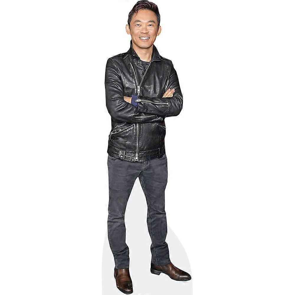 James Wan (Leather Jacket) Cardboard Cutout (lifesize OR mini size). Standee. Stand Up.