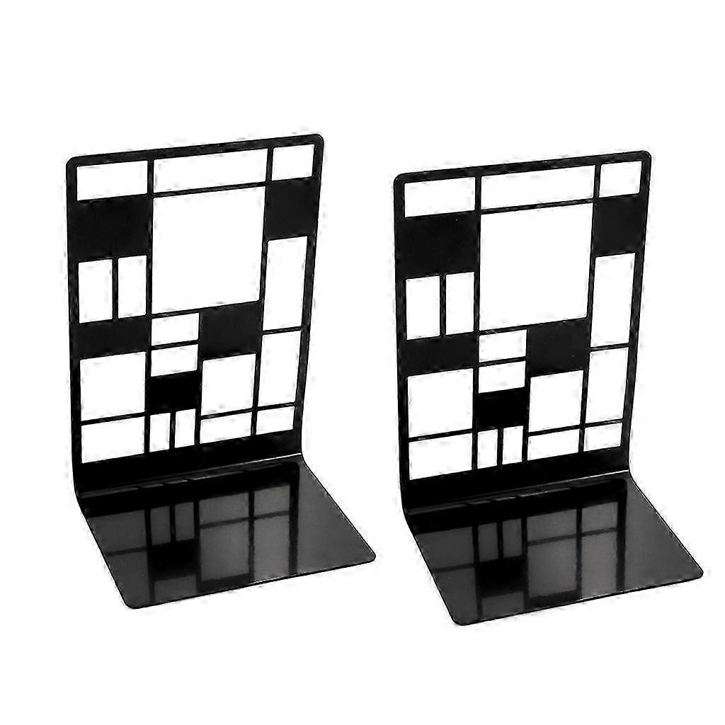 創造的なブックスタンド装飾的なブックエンドのための絶妙な中空金属製ブックエンド -