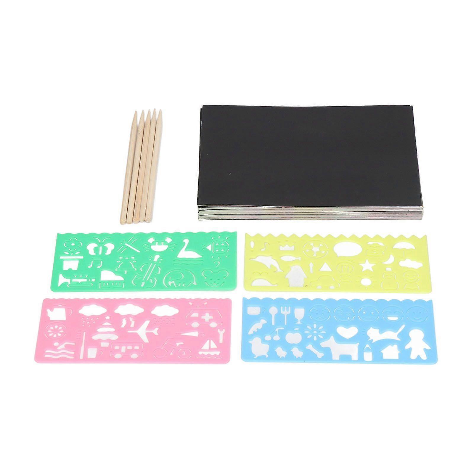 2025 Latest Model  Scratch Paper Set DIY Handicraft Simple Operation Portable