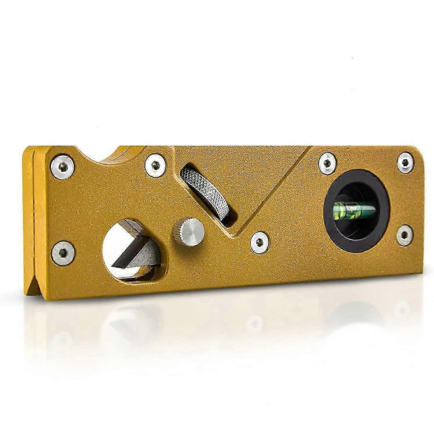 Woodworking Chamfering Planer, Woodworking Angle Leveling Tool Hand Planer for Quick Cutting and Beveling Woodworking