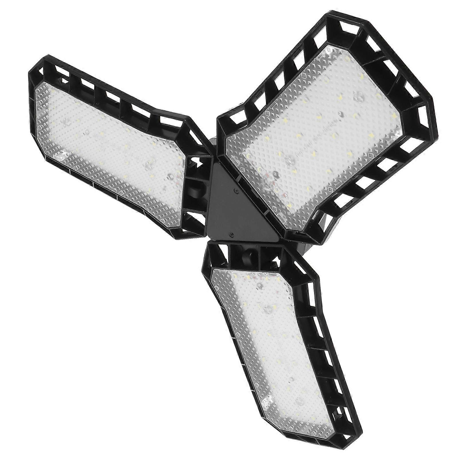 LED Shop Light with Adjustable Socket Panel, Folding Design, Easy Screw In Installation for Garage Ceiling – Wide Bright Coverage for Workshop and