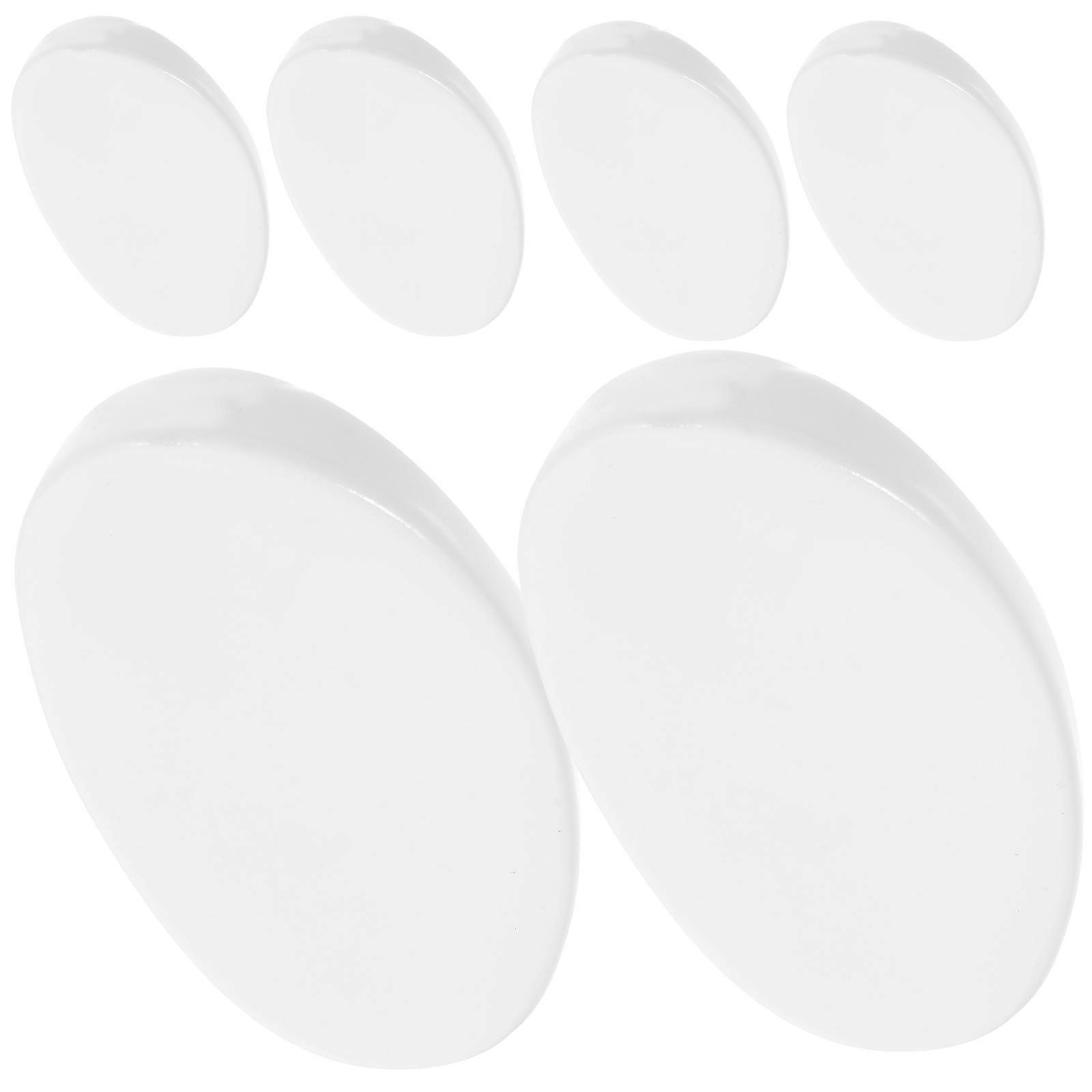 Chopstick Spoon Rest Ceramic Tableware Rack Hold Utensils 6.20X4.10X1.00CM 6Pcs Friends Use