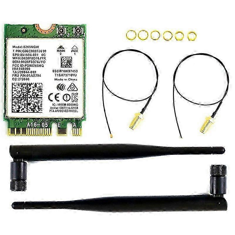Dual-Mode AC8265 Wireless-NIC-Modul unterstützt 2,4 GHz / 5 GHz WLAN und Bluetooth 4.2 für Nano Kit