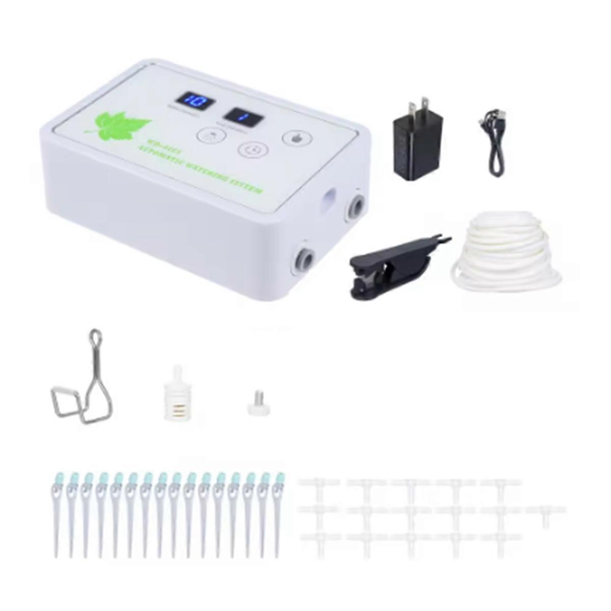 Automatic Watering System Timeable Plant Waterer Built-in Self-Priming Pump Smart Timed Watering Ti