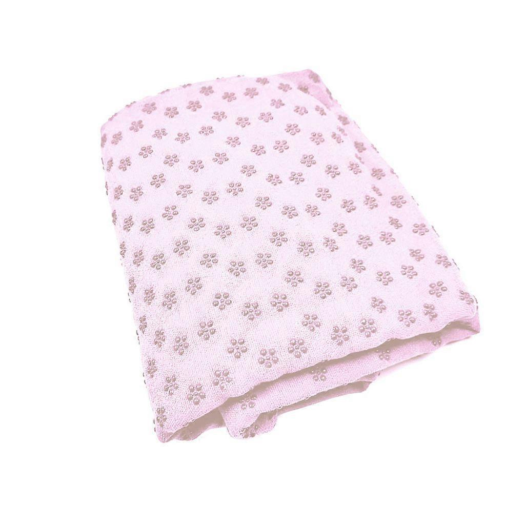 Yoga mat non-slip exquisite stitching extra long foldable yoga non-slip blanket fitness pink