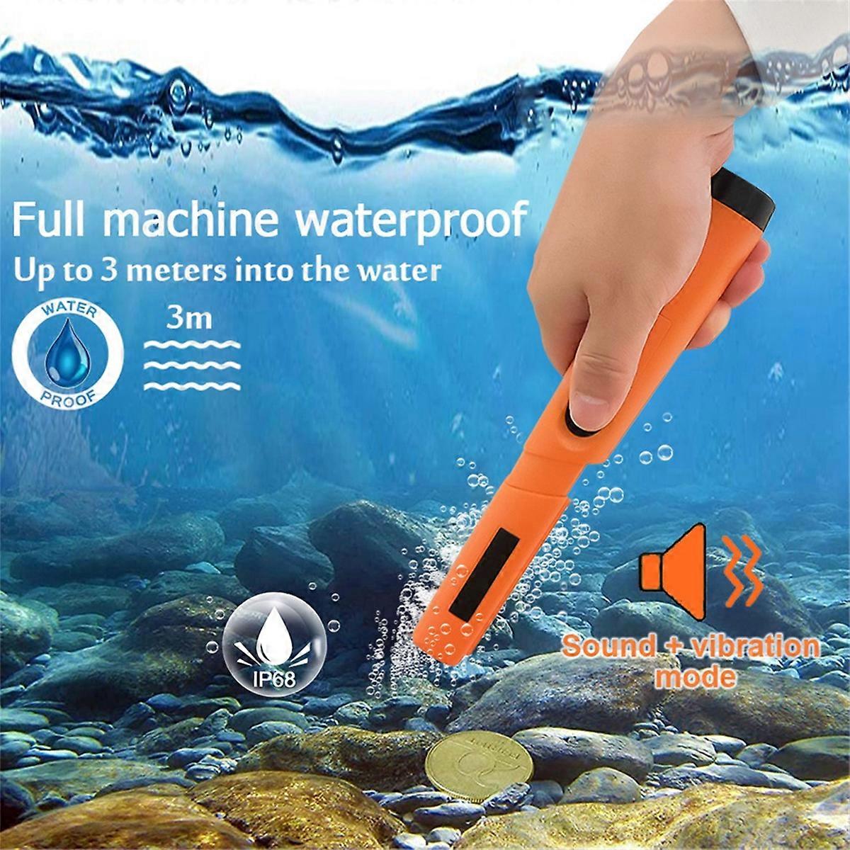 TC-110 Handheld Metal Detector Positioning Rod IP68 Waterproof