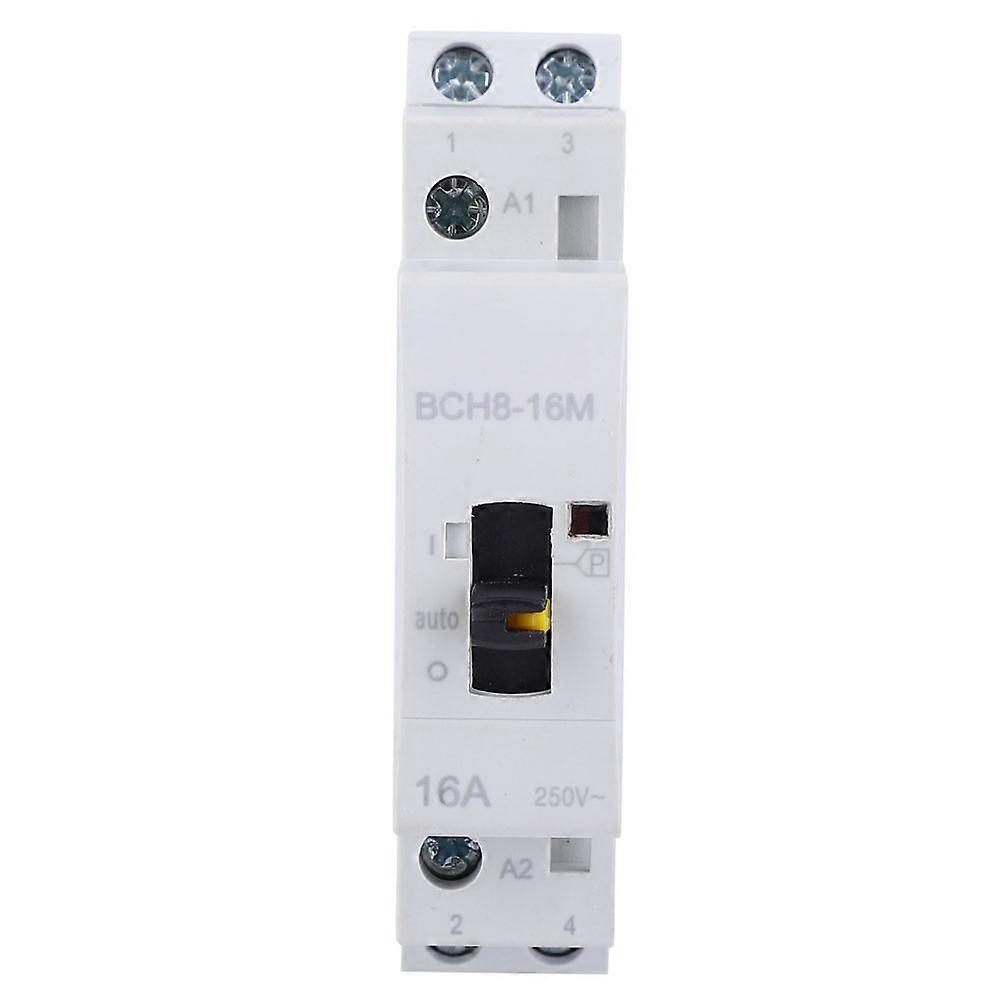 Household AC Contactor Switch BCH8-16M with Manual Function 2P16A 24V