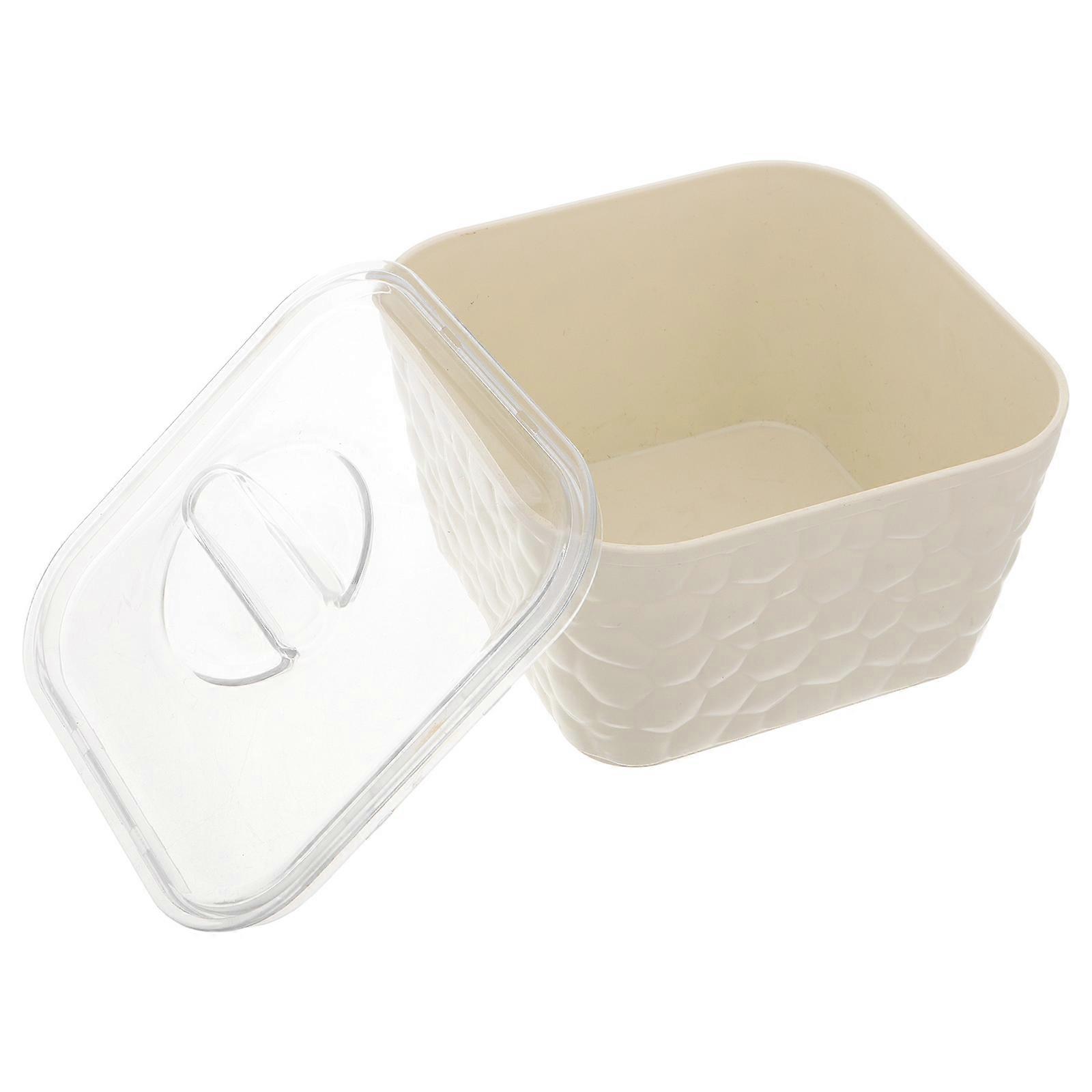 Stylish Large Capacity Desktop Hair Accessories Organizer Box with Compartments for Hair Ties, Jewelry & Small Items – Plastic Storage Case for Home,