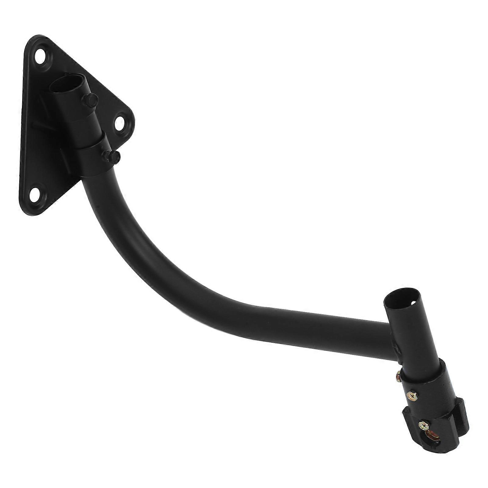 Adjustable Fan Mounting Bracket with Extension Rod and Plate for Indoor and Outdoor Wall or Ceiling Fans in Garages, Patios, and Workspaces