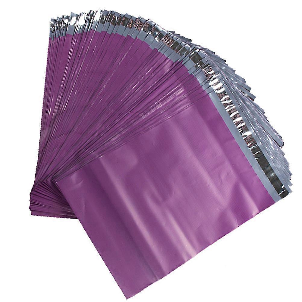Express Packaging Bag Dustproof Self Sealing For Clothes Paper File General Users Rectangular 42x30x0.02cm 50Pcs