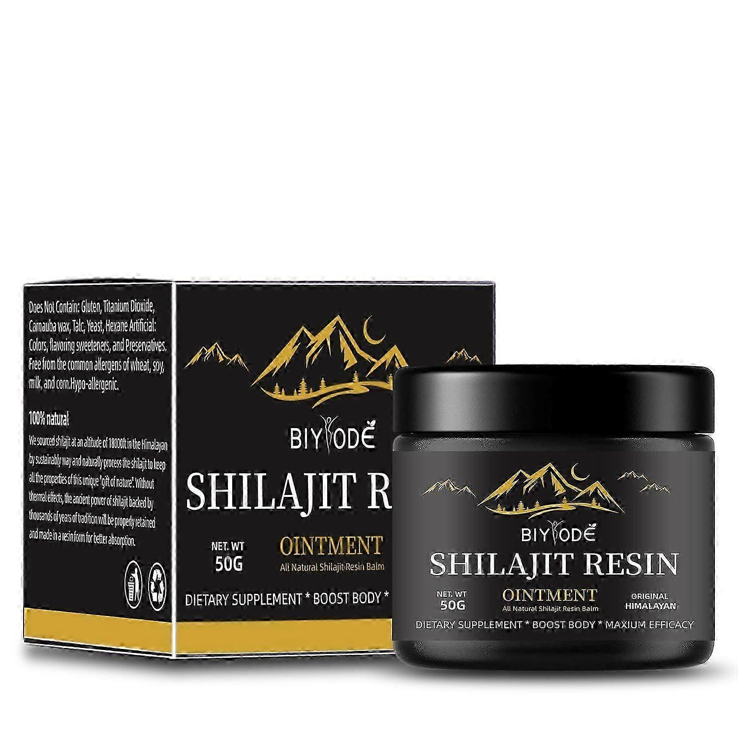 1-3 قطع بور 100 ٪ شيلاجيت الهيمالايا ، pte de rsine molle ، عضوي ، حمضي فولفيك extrmement puissant