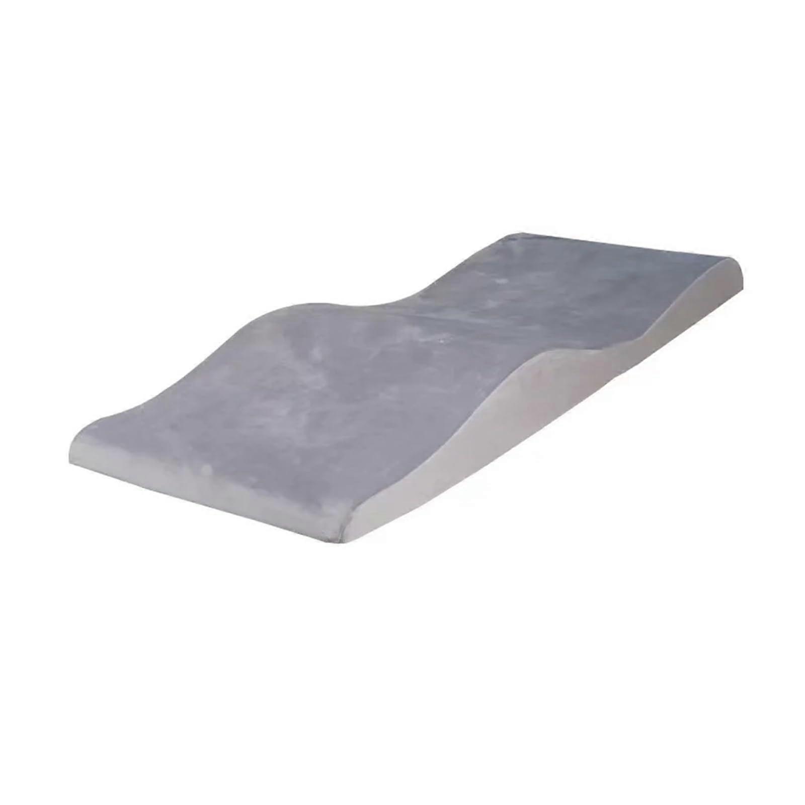Curvy Foam Mattress Topper, Curved Mattress Topper for Eyelash Bed, Beauty Salon, Eyelash Bed Mattress, Memory Foam, Eyelash Bed Topper (B)