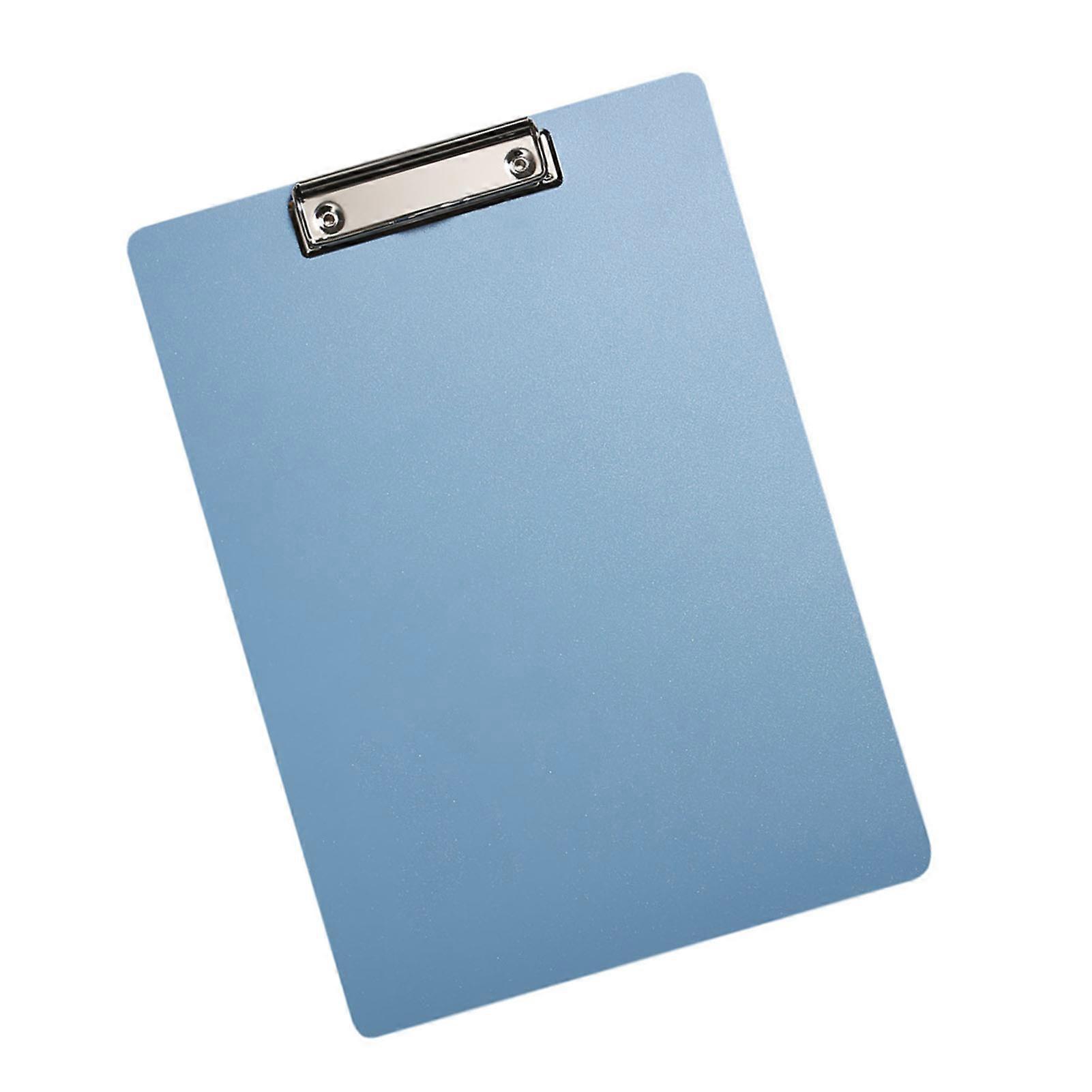 A4 Clipboard Thicken Plastic Clipboard Folder Vertical Clips Document Clipboard for Home School Office