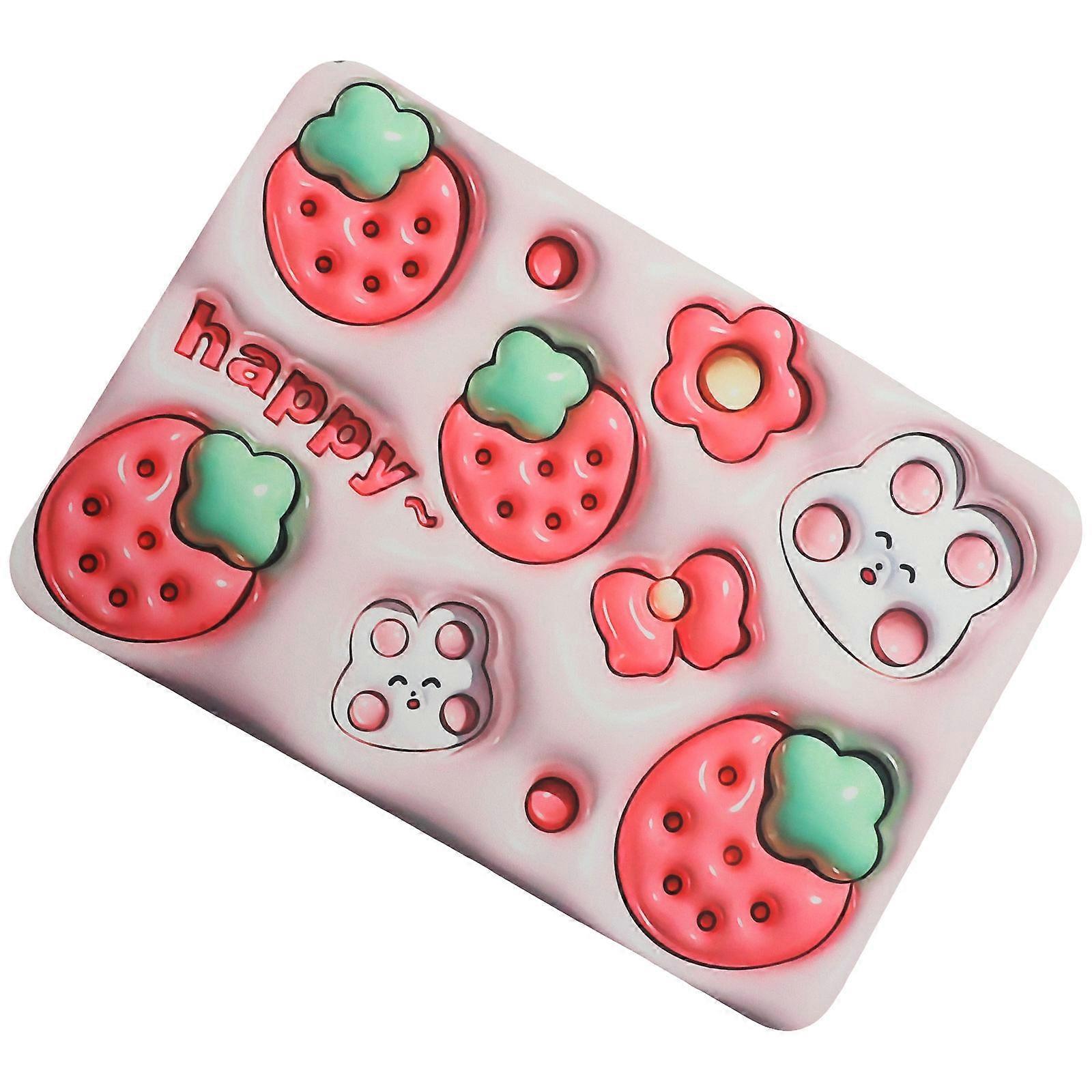 Absorbent Bathroom Floor Mat Non Slip Cartoon Design Polypropylene Multi Color 1 Piece