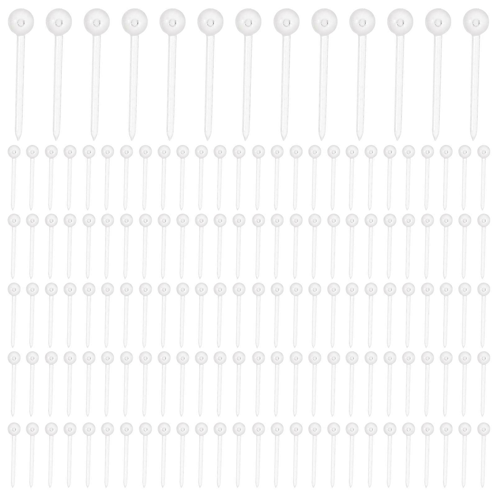 1000pcs Sequin Pins for Handicraft Xmas Foam Ball Transparent Craft Pins as Handicraft Accessory