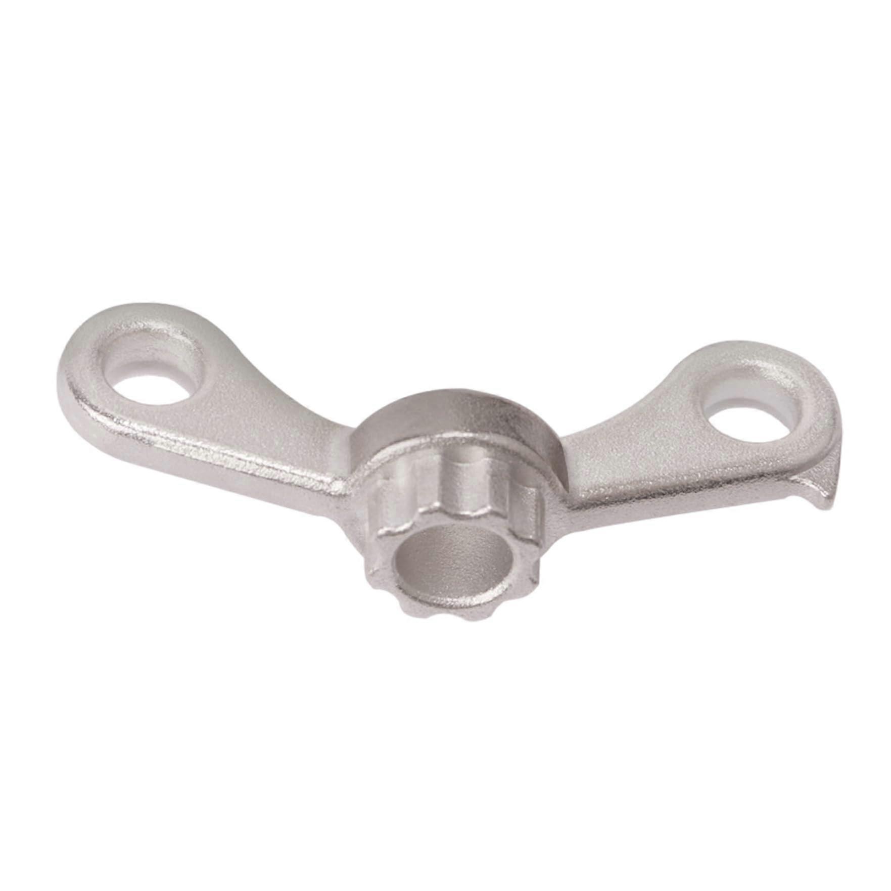 Bicycle Crank Removal Tool for Road and Mountain Bikes, Built-In Hook, 2 Times 1 Crank Compatibility, Durable Design