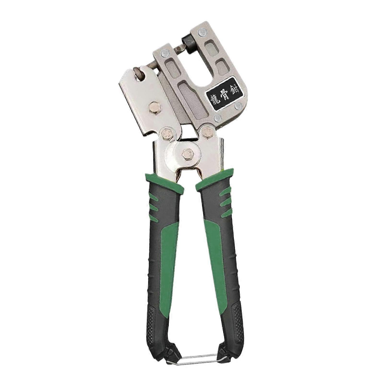 Ceiling Grid Punch Tool, Heavy-Duty Handheld Hole Punch for Industrial Hardware Processing, Custom-Made with Ergonomic Grip