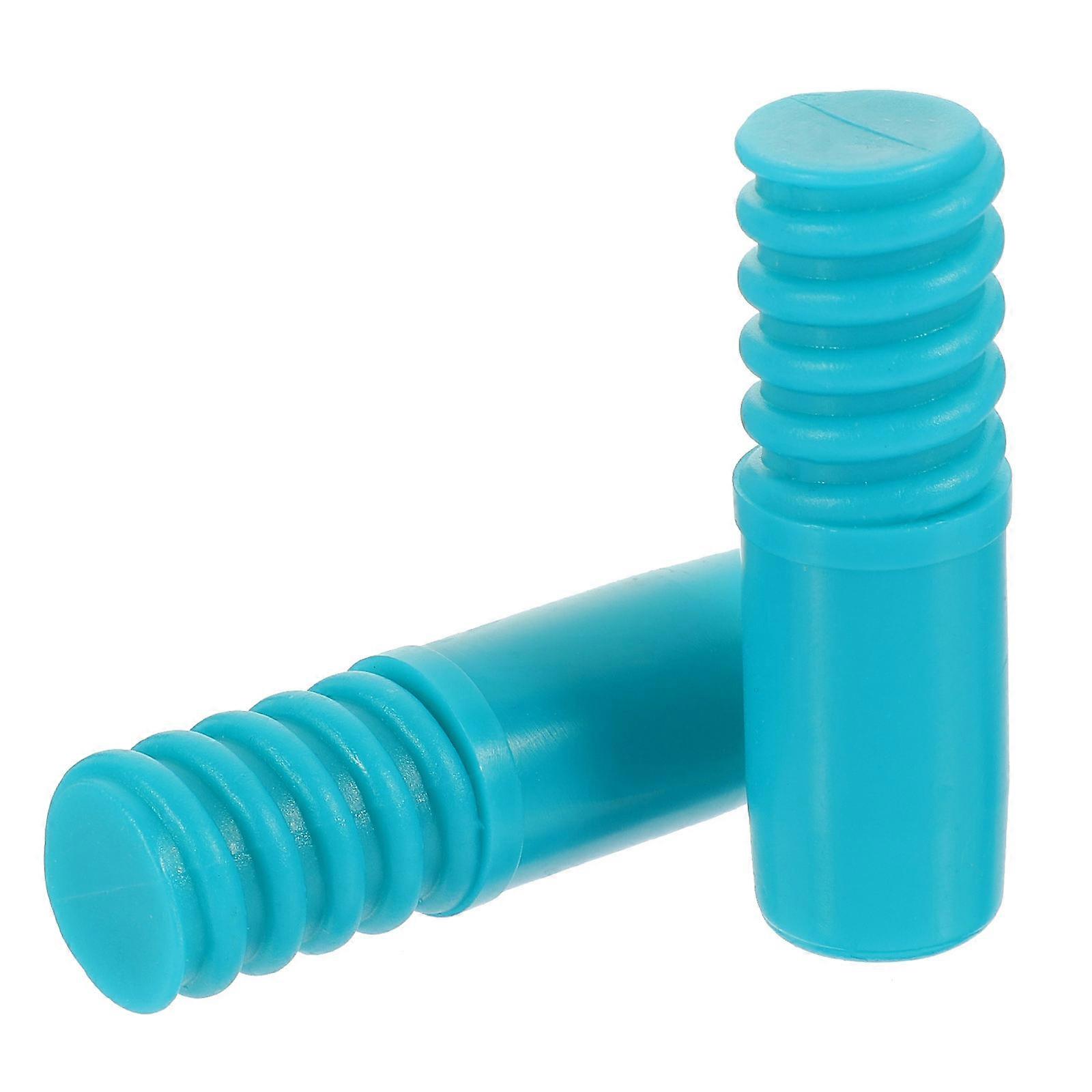 Threaded End for Broom American Thread Style Maintenance Tasks Sky-Blue 5.70X1.60X1.60CM Extension Compatibility 2Set