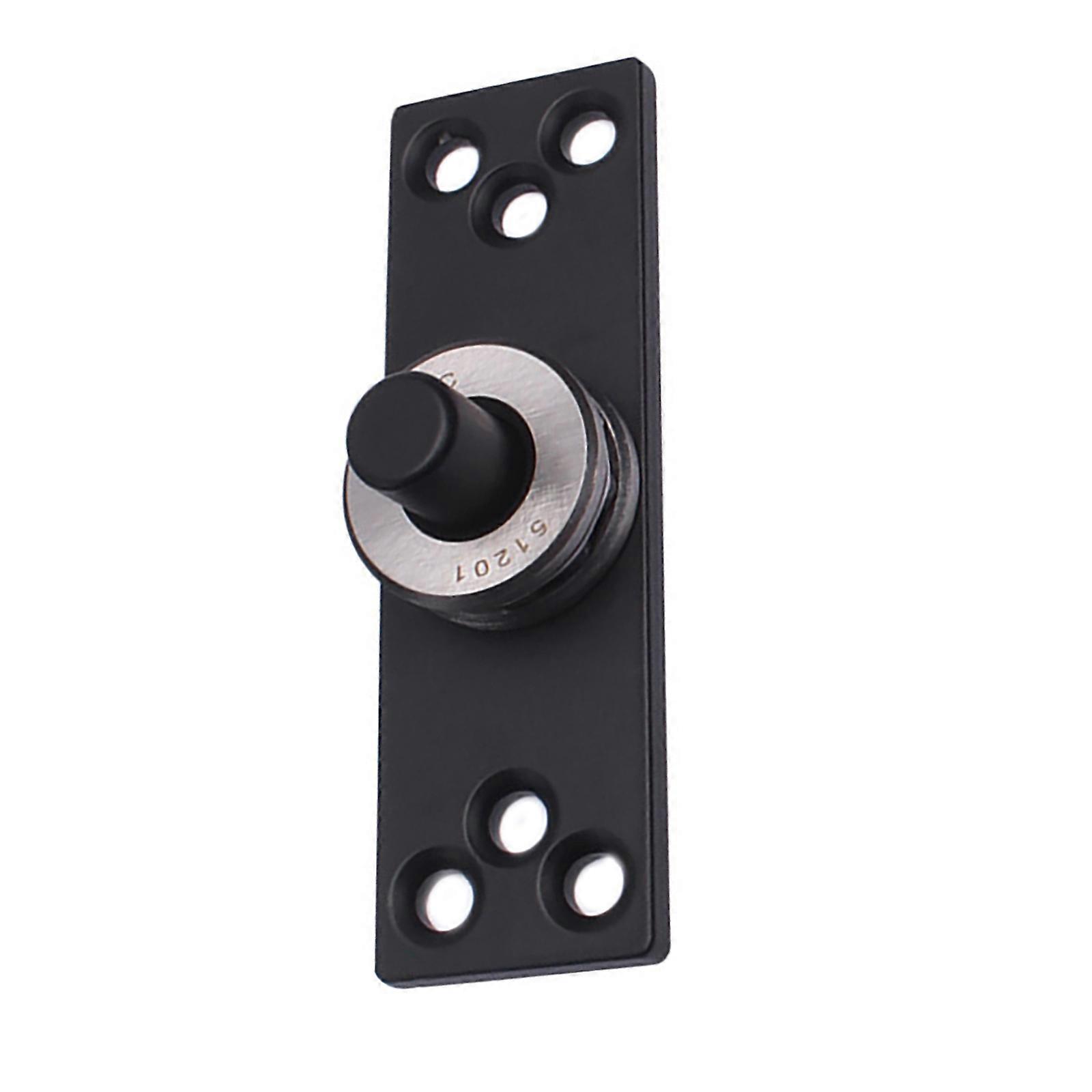 360 Degree Rotating Concealed Hinge Invisible Door Hinge Corrosion Resistant Hinge Upgrades for Cabinet door & Wardrobes Matt black