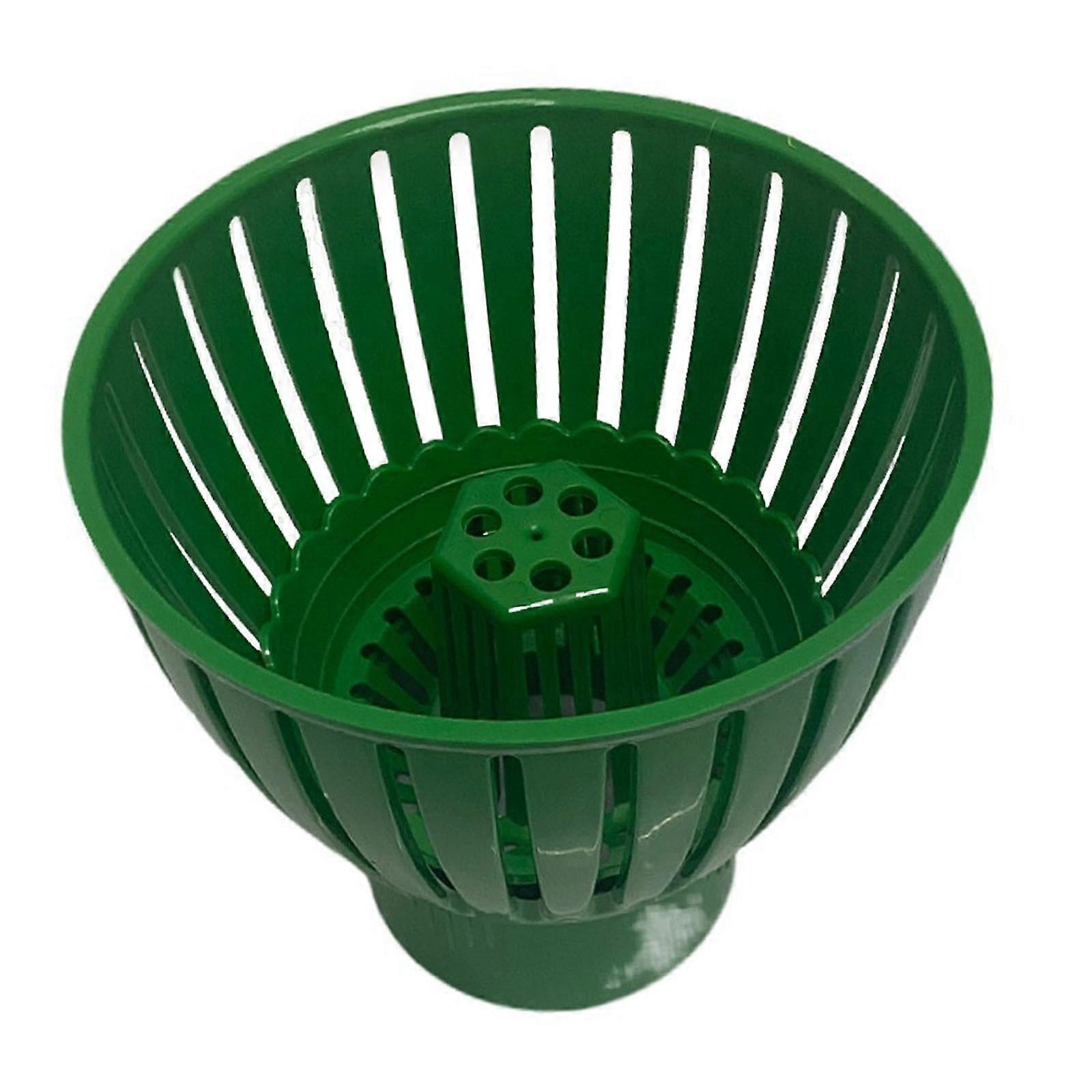 Skimmer basket for fish ponds, doublelayer filter control, laborsaving, large pond filter cleaning tool, 100MM