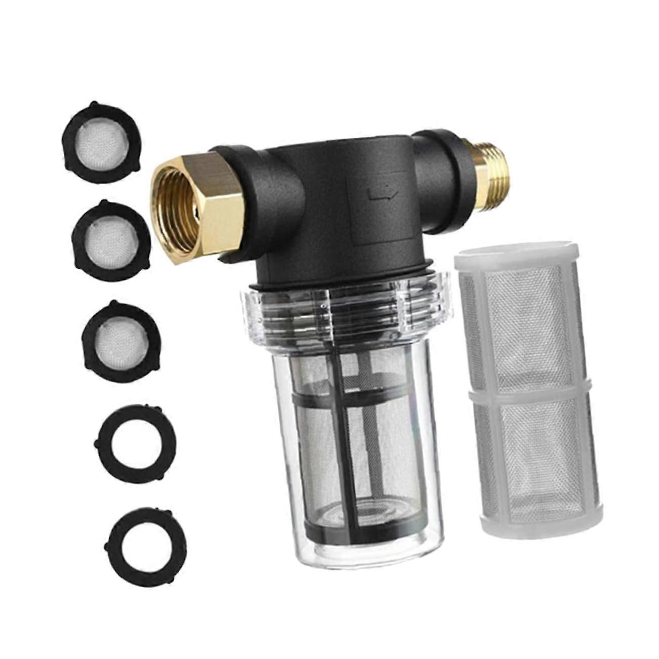 1 Set Water Filter For Taps, Swivel Spray Filter, Easy Filtration, Fits Most Sinks And Garden Hoses