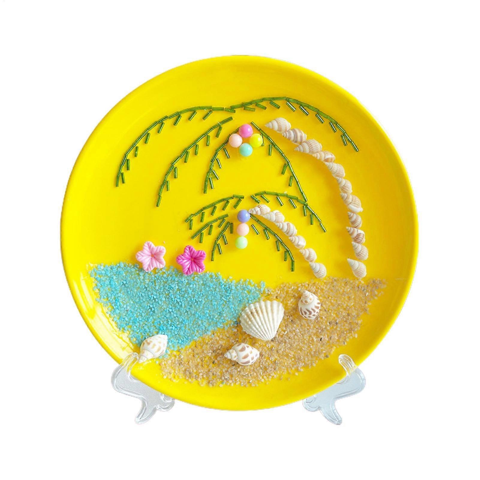 Sea-Themed Kids Set | Shell Painting Kit For Children | Interactive Craft Kit