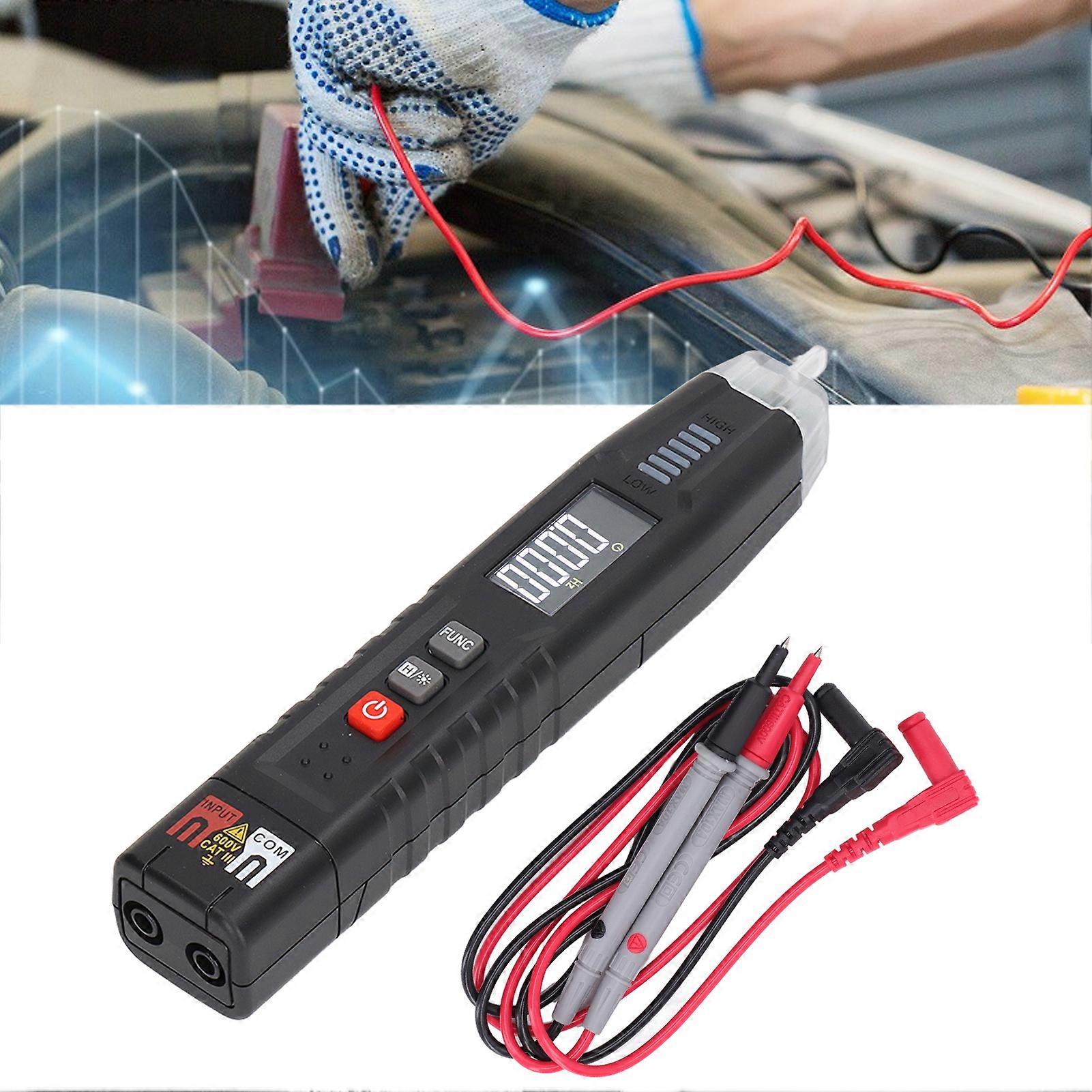 Spannungsprüfer-Stift-Multimeter Intelligenter digitaler Phasenfolge-Detektor berührungsloser Sensor HT122A 