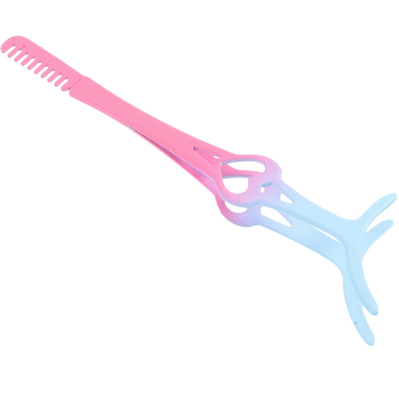 Lashes Applicator Tool Eyelash Tweezer Lash Clip With Comb Rust Resistant 1Pack