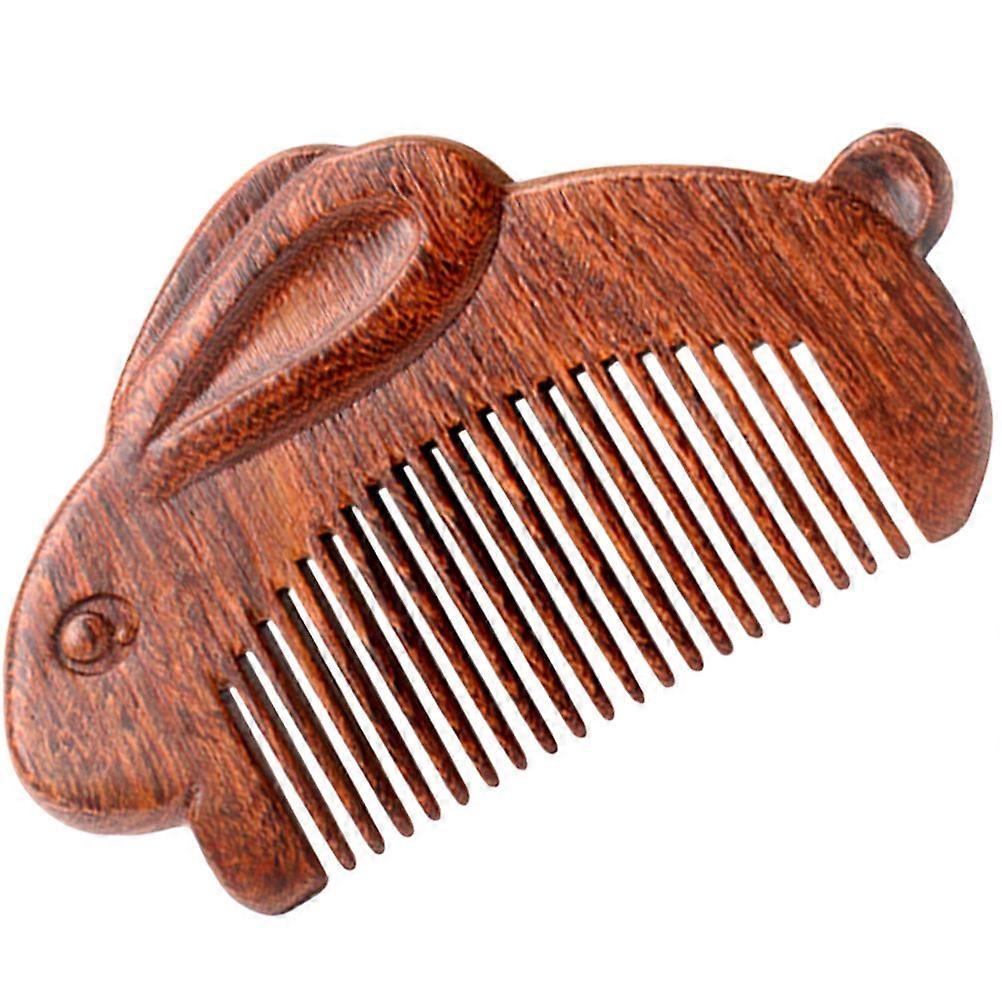 Sandalwood Anti Static Pocket Comb Wooden Hair Comb for Grooming Men and Women