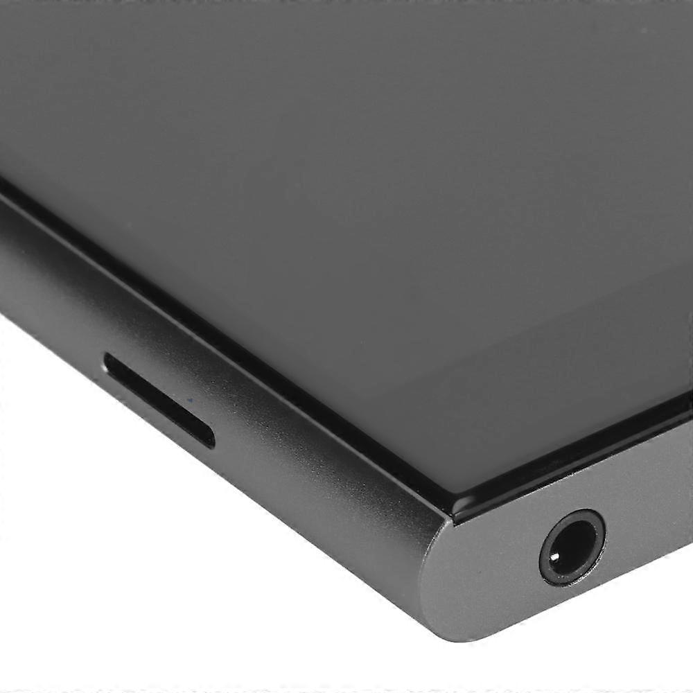 MP4 Player com tela sensível ao toque HD de 4 polegadas com Bluetooth, WiFi, processador Octa Core e som HiFi - Cinza Ferro