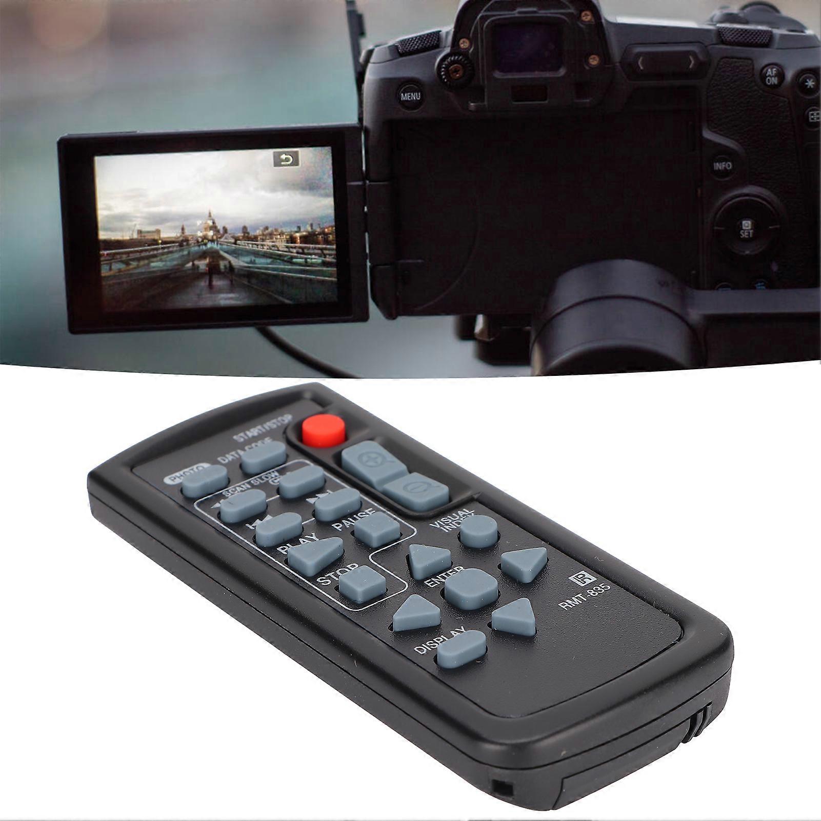 RMT835 Replacement Remote Control Applicable for RMT845 HDRPJ580E PJ790E PJ820E CX900E XR350 CX370 Video Camera