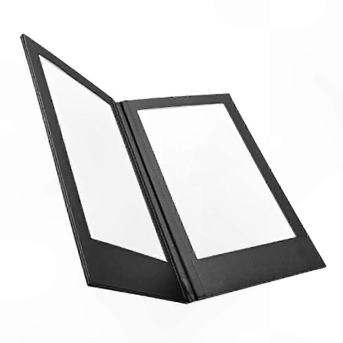 PU Leather Display Book with Rechargeable LED Light and Two Pages