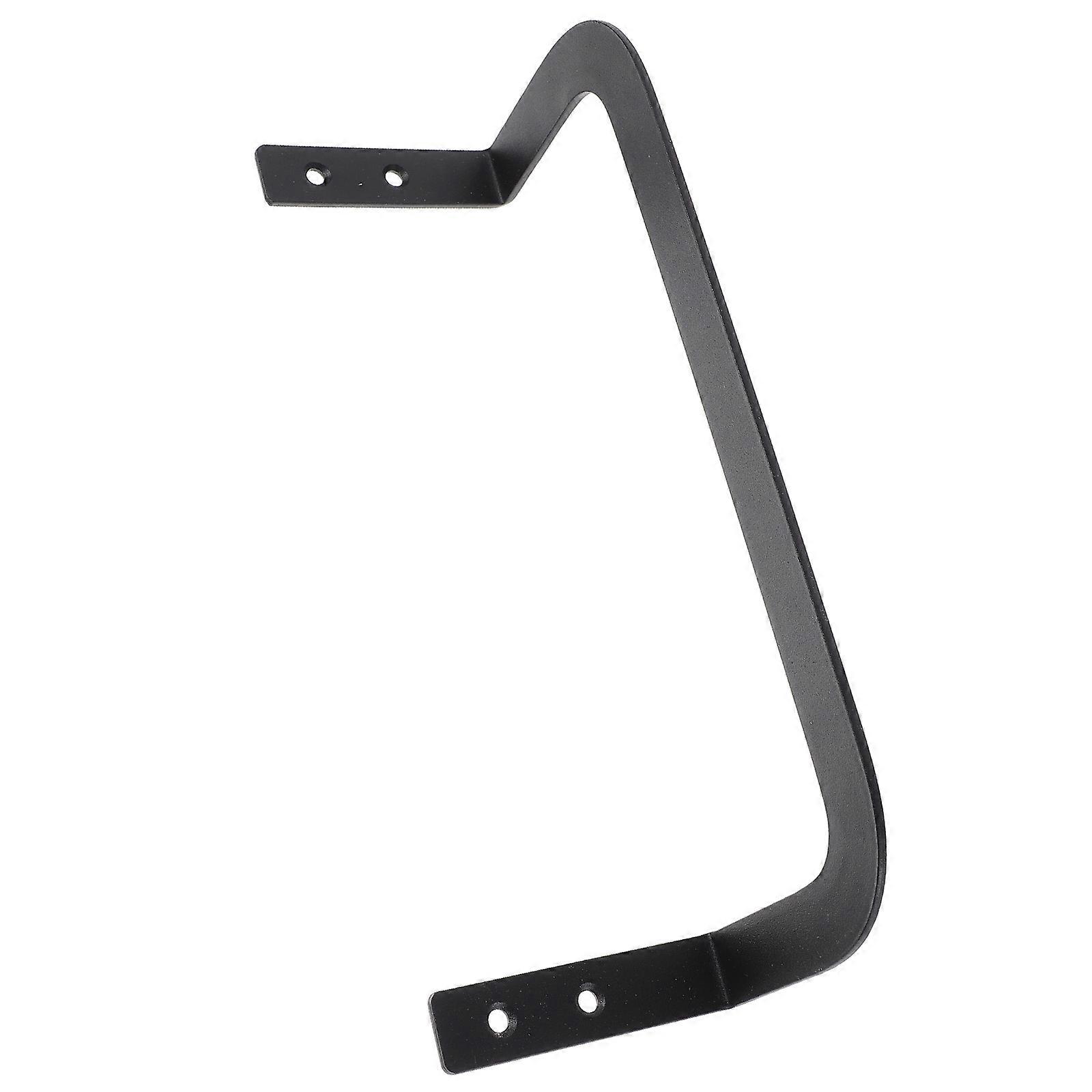 Black Iron Mattress Retainer Bar Prevents Sliding for Storage Use Easy to Install 7.8 Inches