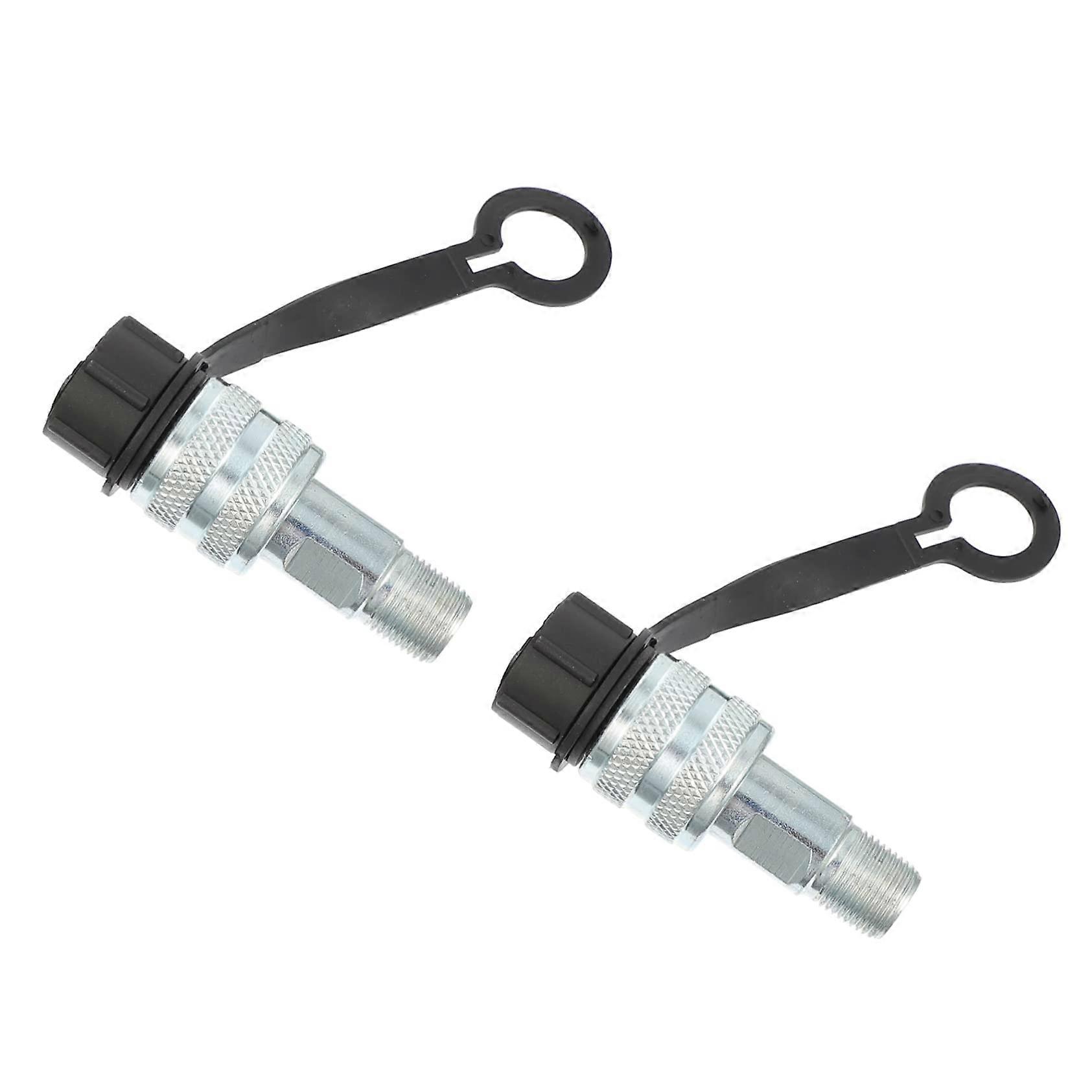 Hydraulic Connection Two-Pack Quick Couplings High-Pressure Oil Pipe Connection for Industrial and Craft Applications