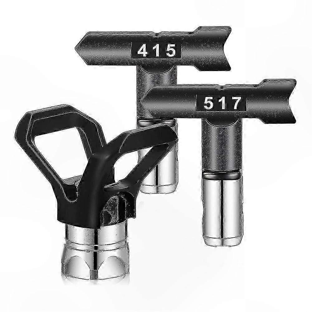 3-Pack Airless Spray Tips for Paint Sprayers, Durable Nozzles for Efficient Painting Projects