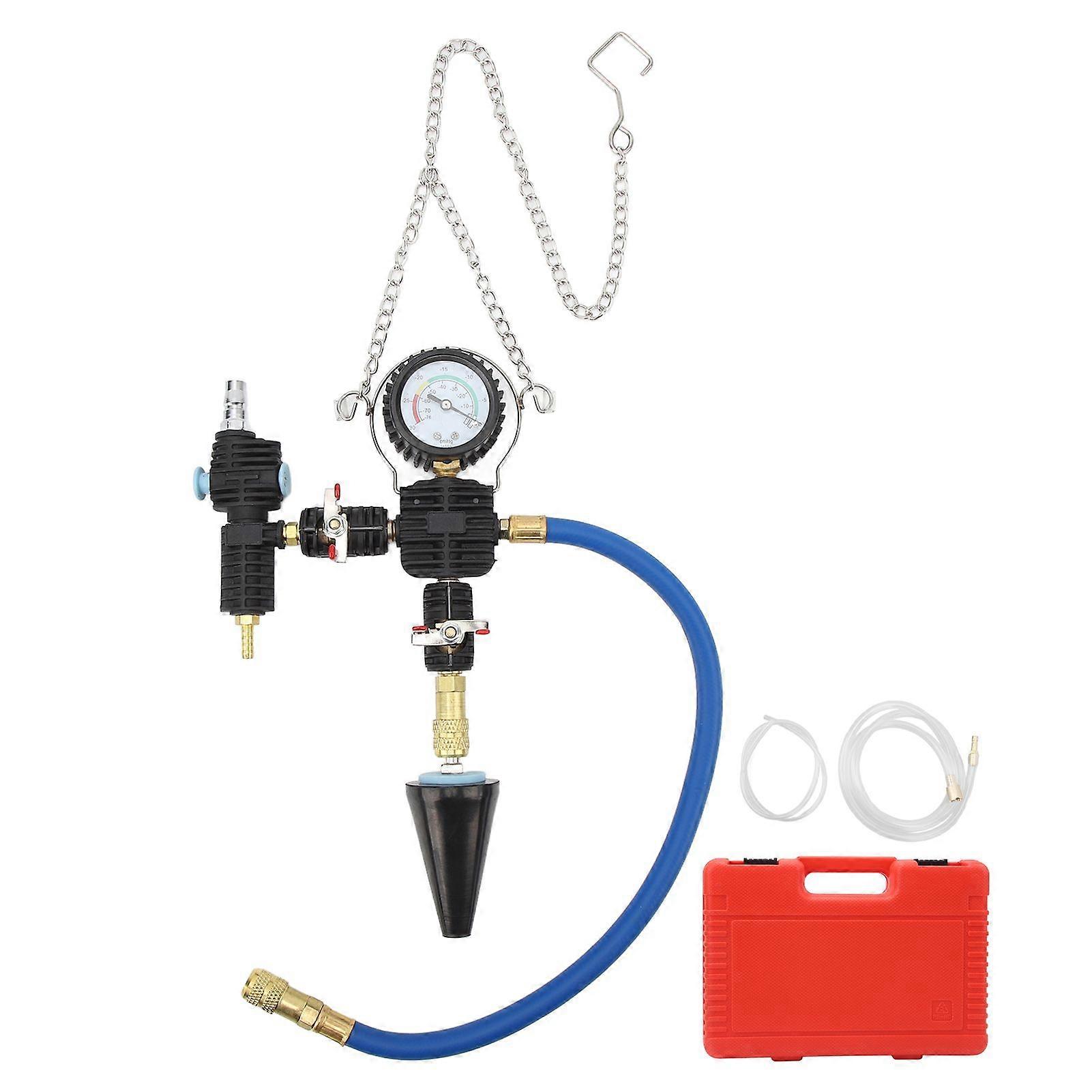 Coolant Refill Tool with Universal Radiator Pressure Tester 90psi