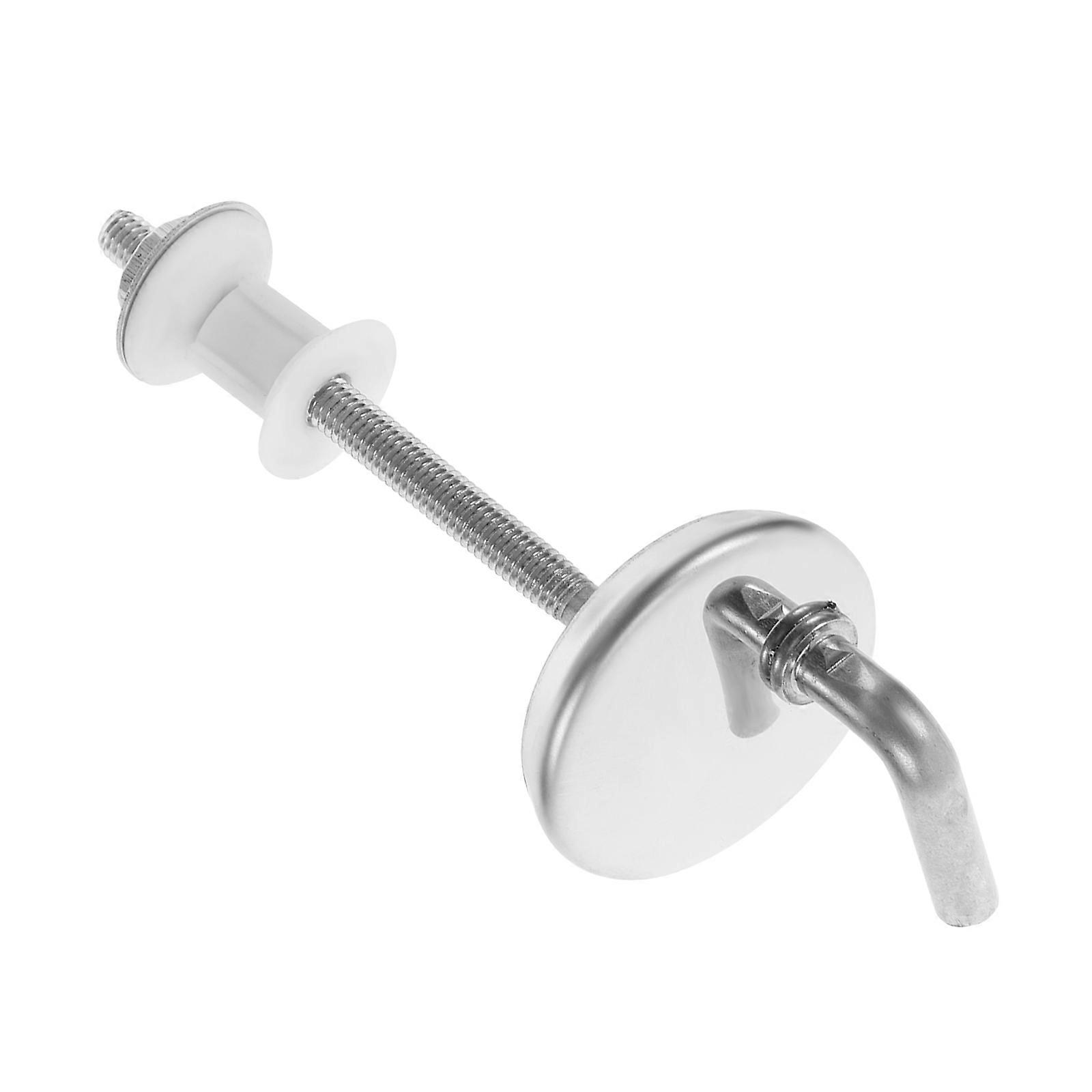 Toilet Seat Hinge Bolt Kit with Stainless Steel Components and Gaskets for All Standard Flush Toilets Seat Attachment