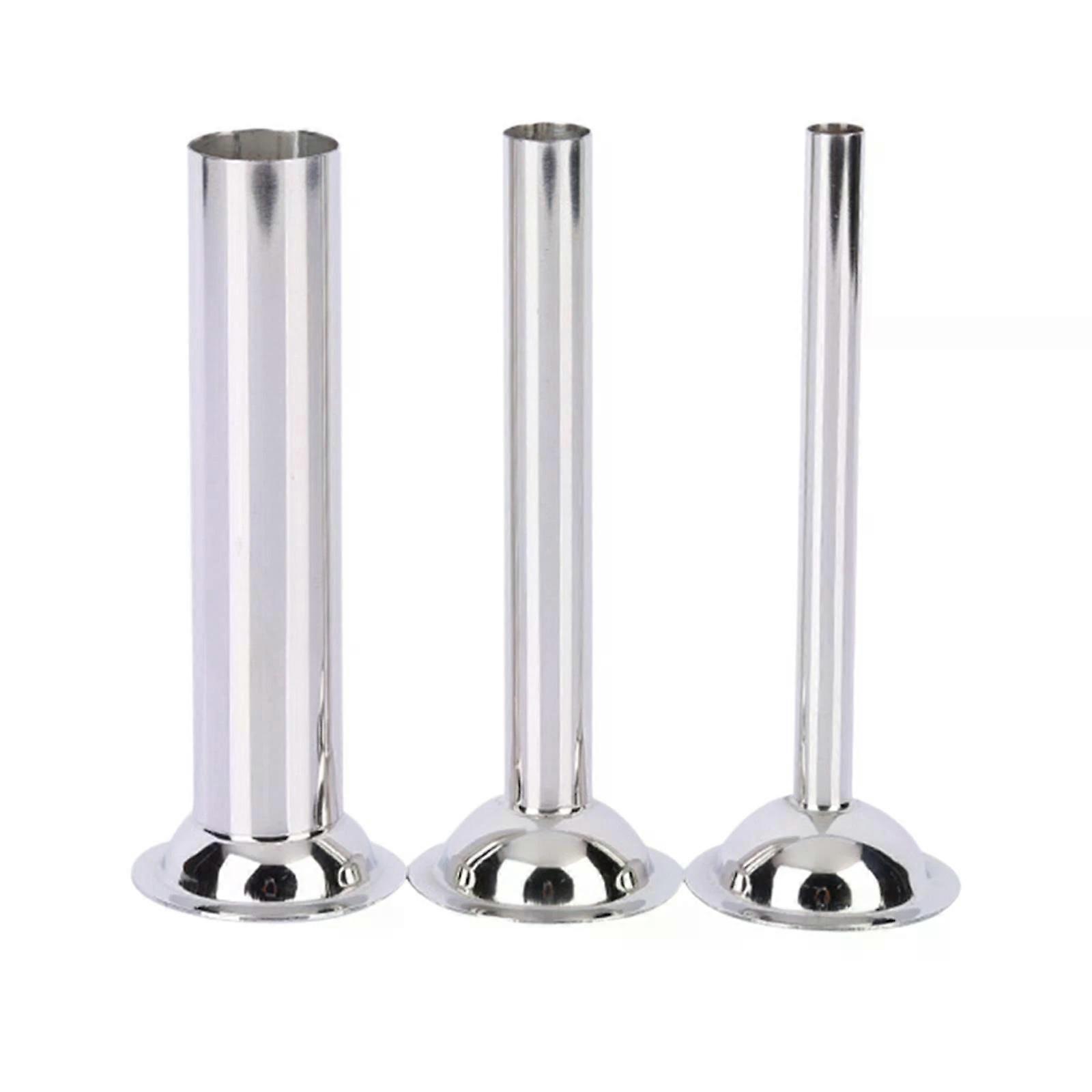 Wurstfüllrohre, 3 Stück Einfülltrichter für Fleischwolffutter