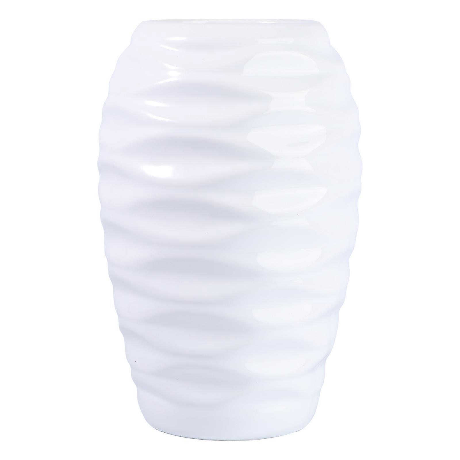 Simple Ceramic Vase 1Pcs White for Decor with Chic Style