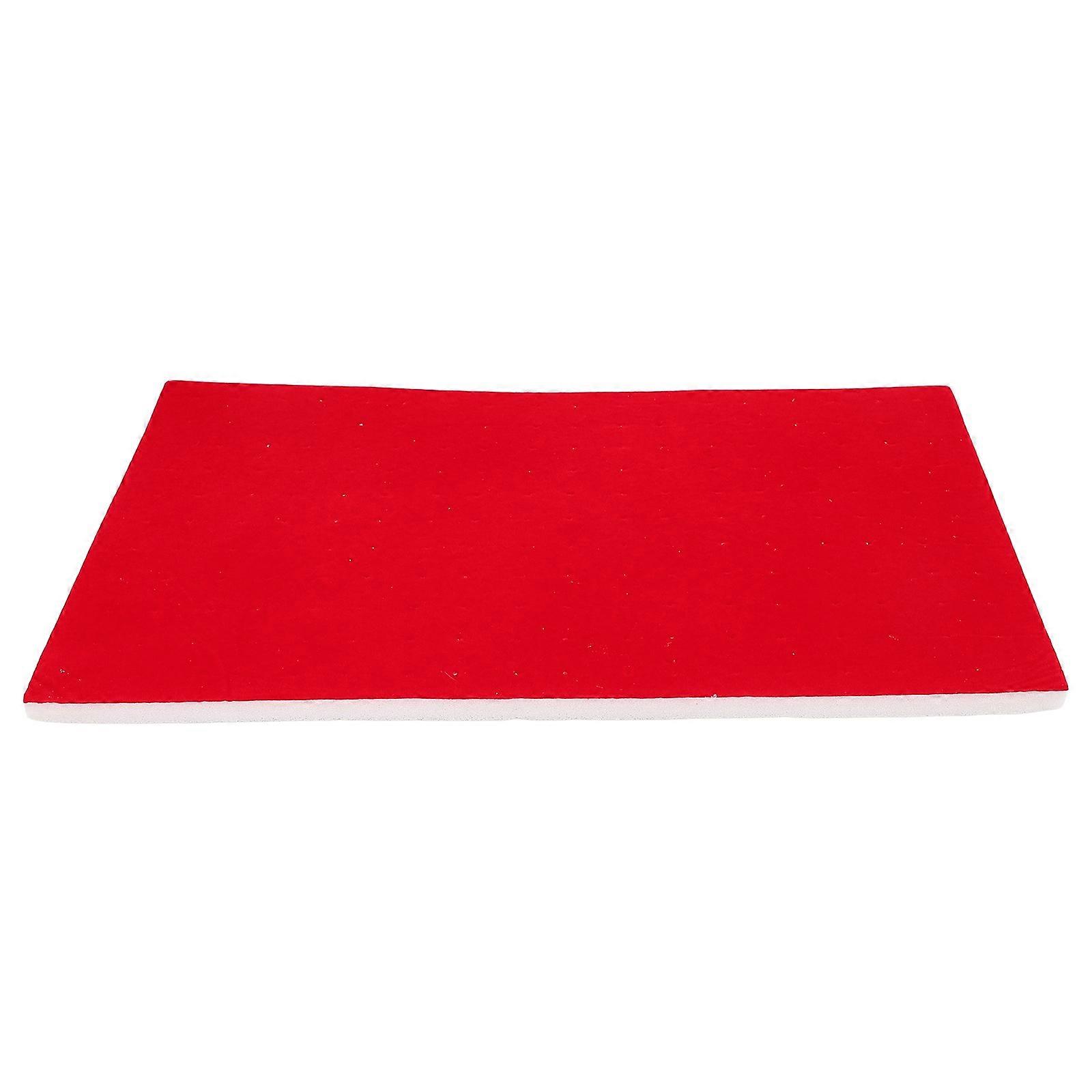 Elegant Red Sponge Jewelry Tray Inserts for Showcase Display and Organization Multifunctional Storage Solution