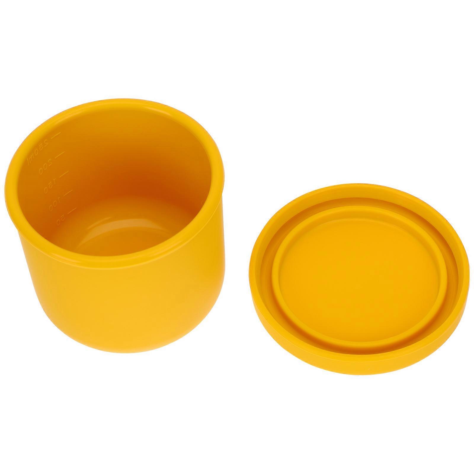 Silicone Baby Bowl Portable Mealtime Food Storage For Toddlers 9X9CM Microwave Oven Heating 1Pack