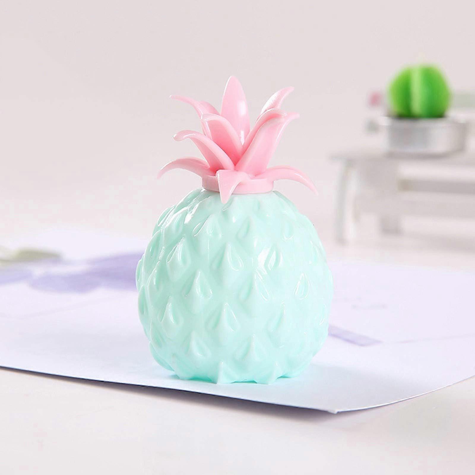 Simulation Flour Pineapple Decompression Office Pressure Relief Toy (Green, One Size) Green Unit size