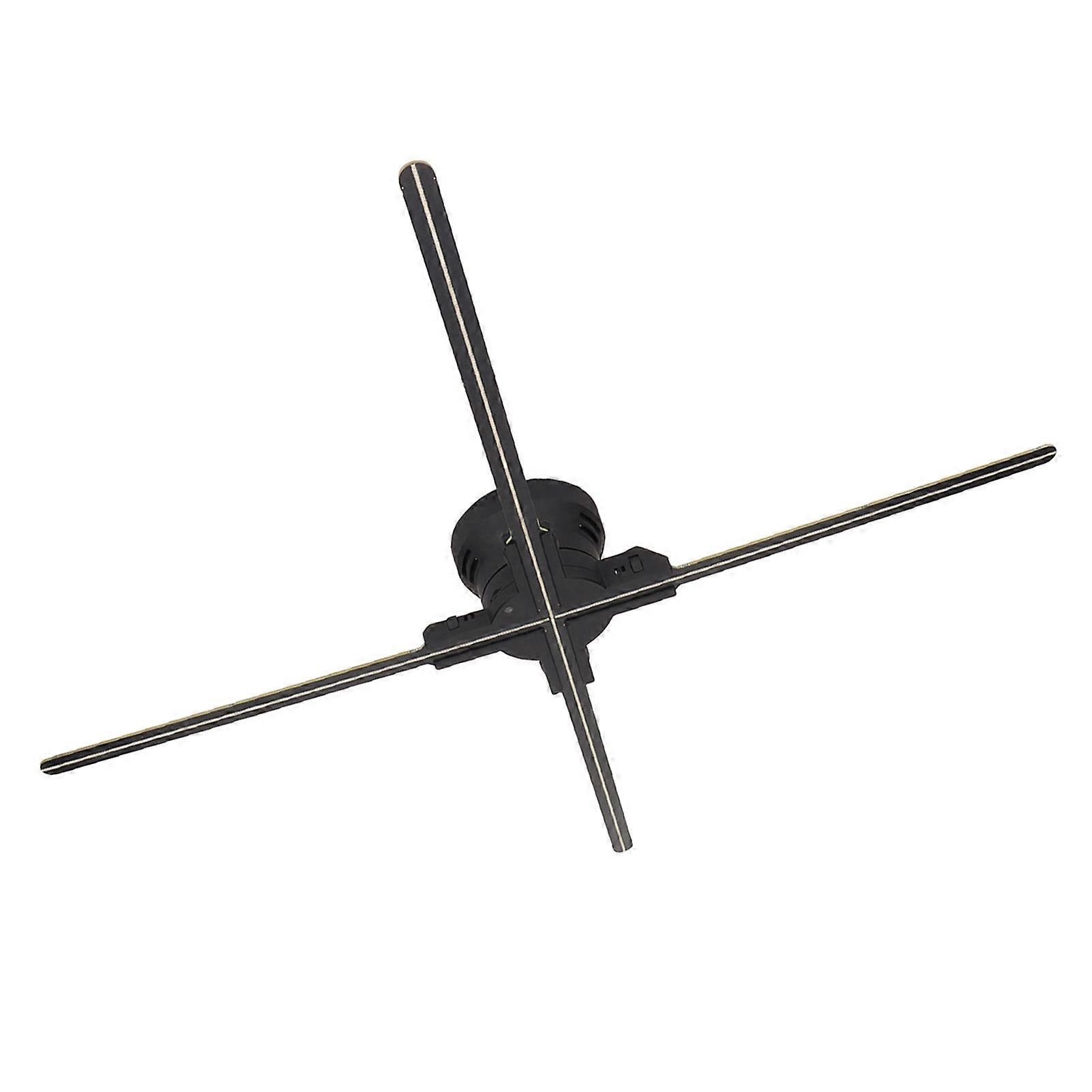 3D Hologram Fan Display 1024x768P WiFi APP Control Holographic Advertising Machine for Win Exhibition